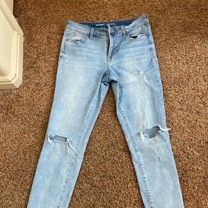 Mid-Rise rockstar jeans